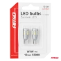 Led lemputės CANBUS T10 W5W 12 SMD 3030 White 12V 24V 