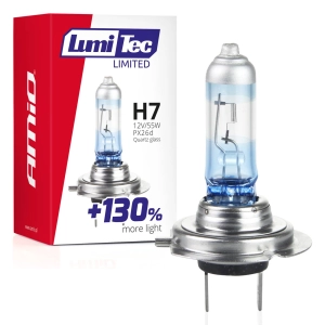 Halogeninė lemputė H7 12V 55W LumiTec LIMITED +130%