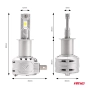 LED lemputės H3 X2 Series AMiO