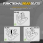 Universalūs sėdynių užvalkalai OTOM INDIVIDUAL design 202