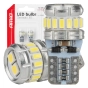Led lemputės CANBUS T10 W5W 16SMD 2SMD 3014 3030 White 12V 24V 