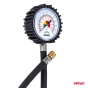 Mechaninis manometras su žarna 30 cm 12 bar AMIO-04468