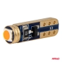 Led lemputės STANDARD Red T5 12V 3030 1LED HP AMIO-03727