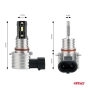 LED lemputės HB3 9005 H-mini AMiO