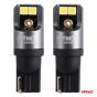 LED lemputės CANBUS PRO series T10 W5W 4x3030 SMD White 12/24V