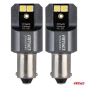 LED lemputės CANBUS PRO series BA9S 4x3030 SMD White 12/24V FULL CANBUS