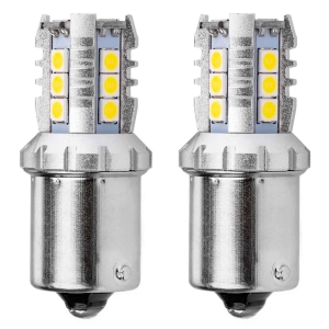 LED lemputės CANBUS 3030 16SMD 1156 BA15S P21W R10W R5W White 12V/24V