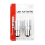 LED lemputės CANBUS 3020 12SMD UltraBright 1157 BAY15D P21/5W White 12V/24V