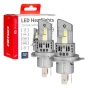Led lemputės X5-series WINGER H4 6000K max 44W AMIO-03945