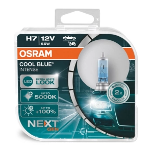 Halogeninės lemputės Osram H7 12V 55W PX26d Cool Blue NEXT GEN 2 pcs