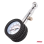 Mechaninis manometras su pasukama galvute ir išleidimo vožtuvu, 7 bar