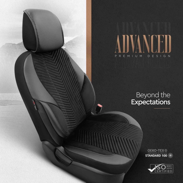 Universalūs sėdynių užvalkalai OTOM ADVANCED 204 BLACK BABYFACE 3-ZIP Universalūs sėdynių užvalkalai OTOM ADVANCED 204 BLACK BABYFACE 3-ZIP