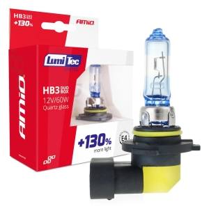 Halogeninės lemputės HB3 12V 60W LumiTec LIMITED +130% DUO