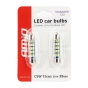 LED lemputės STANDARD 3014 15SMD Festoon C5W C10W C3W 39mm White 12V