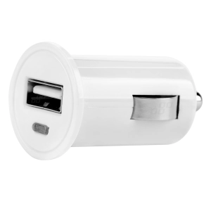 USB automobilinis įkroviklis white PCH-02