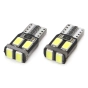 LED lemputės CANBUS 6SMD-2 5730 T10 (W5W) White