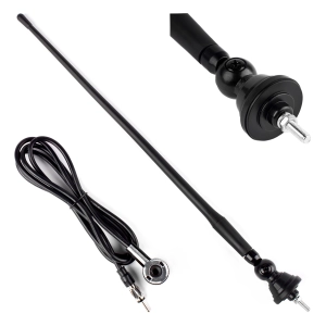 Automobilio antena 34cm 5mm adaptor ANT02
