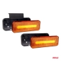 Šoninis gabaritinis žibintas LED light AMiO OM-02-O rectangular, orange