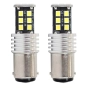 LED lemputės CANBUS 2835 15SMD 1157 BAY15D P21/5W White 12V/24V