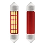 LED lemputės CANBUS 4014 20SMD Festoon C5W C10W C3W 41mm White 12V/24V