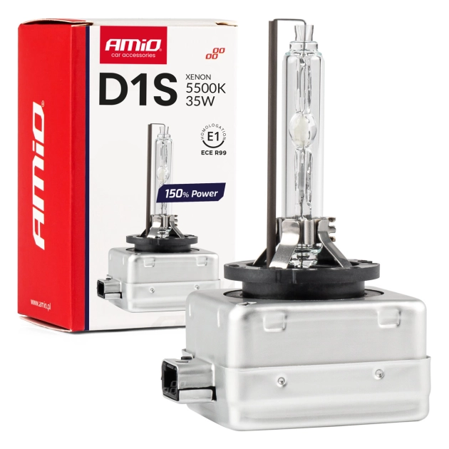 HiD Ksenoninė lemputė D1S 5500K 150% POWER