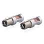 LED lemputės CANBUS 3030 24SMD 1157 BAY15D P21/5W Red 12V/24V