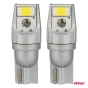 Led lemputės CANBUS T10 W5W 2SMD 3570 White 12V 24V 