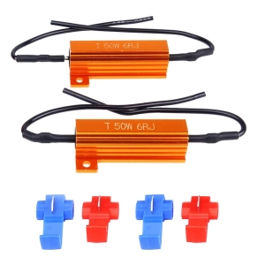 Universalus LED CAN BUS 50W 6Ohm filtras su jungtimis