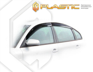 Klijuojami langų deflektoriai Volkswagen Passat B5 Facelift (2001-2005)