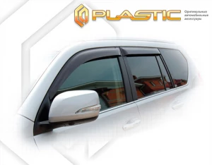 Klijuojami langų deflektoriai Toyota Land Cruiser Prado J150 (2009-2014)