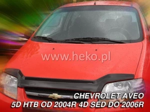 Kapoto deflektorius Chevrolet Aveo I Hatchback (2004-2011) Stick on