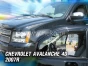 Priekiniai deflektoriai Chevrolet Avalanche II (2007-2013)