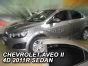Priekiniai ir galiniai deflektoriai Chevrolet Aveo II Sedan (2012→)