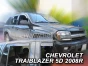 Priekiniai ir galiniai deflektoriai Chevrolet Trailblazer I (2001-2009)