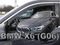 Priekiniai langų deflektoriai BMW X6 G06 (2019→)