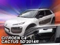 Priekiniai deflektoriai Citroen C4 Cactus (2014-2017)