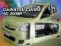 Priekiniai ir galiniai deflektoriai Daihatsu Cuore VII 5 Door (2006-2011)