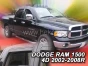 Priekiniai ir galiniai deflektoriai Dodge Ram III 4 Door (2002-2008)