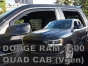 Priekiniai ir galiniai langų deflektoriai Dodge Ram V Quad Cab (2019→)