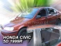 Priekiniai ir galiniai deflektoriai Honda Civic VI Hatchback/Wagon (1995-2000)