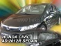 Priekiniai ir galiniai deflektoriai Honda Civic IX Sedan (2011-2017)