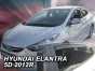 Priekiniai ir galiniai deflektoriai Hyundai Elantra V Sedan (2010-2015)