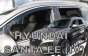 Priekiniai ir galiniai langų deflektoriai Hyundai Santa Fe IV (2018→)