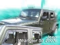 Priekiniai ir galiniai deflektoriai Jeep Wrangler III (2006-2018)