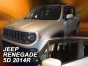 Priekiniai deflektoriai Jeep Renegade (2014→)