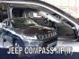 Priekiniai langų deflektoriai Jeep Compass II (2017→)