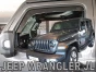 Priekiniai langų deflektoriai Jeep Wrangler IV (2018→)