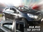Priekiniai ir galiniai deflektoriai Kia Rio III Hatchback (2011-2017)