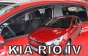 Priekiniai ir galiniai deflektoriai Kia Rio IV Hatchback (2017→)