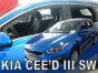 Priekiniai ir galiniai deflektoriai Kia Ceed III Wagon (2018→)